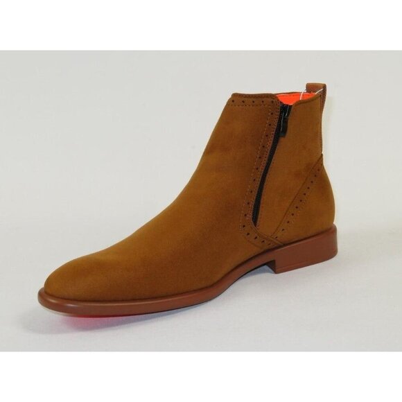 NEW TAYNO Men\'s Size 9 Camel The Coupe Chelsea Boots